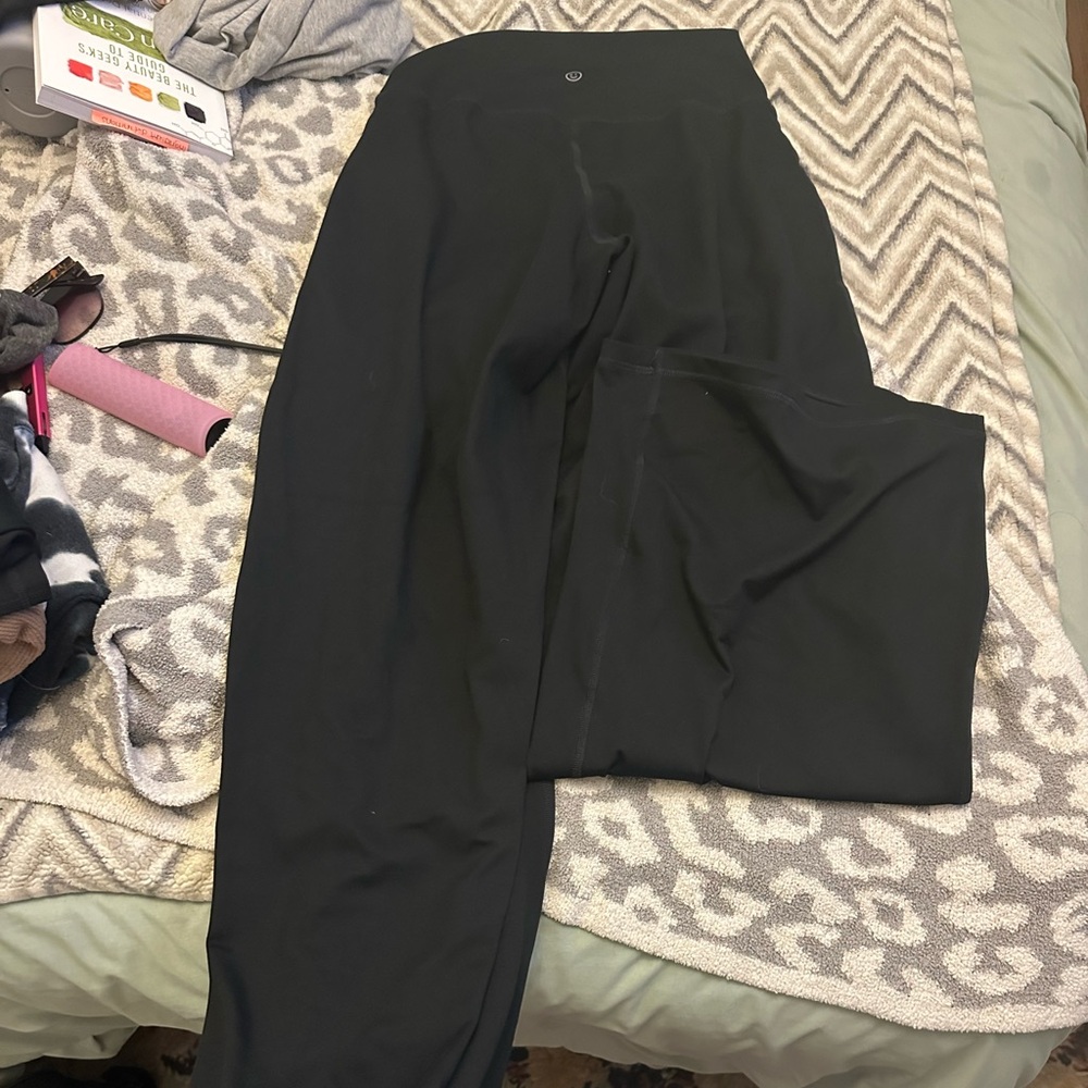 Gilly Hicks Black Wide-Leg Trousers